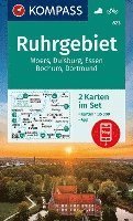 Cover for KOMPASS-Karten GmbH · KOMPASS Wanderkarte 823 Ruhrgebiet (Map) (2021)
