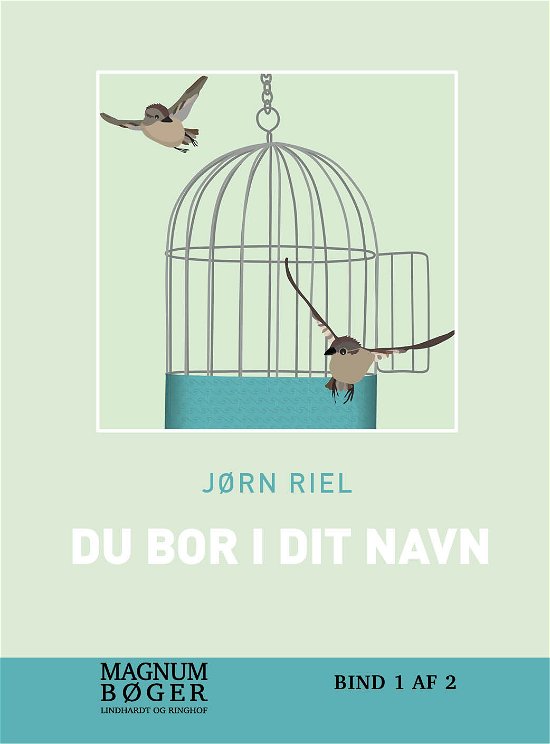 Cover for Jørn Riel · Du bor i dit navn (storskfrift) (Innbunden bok) [4. utgave] (2018)