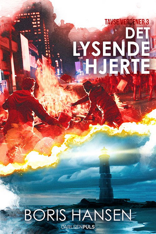 Cover for Boris Hansen · Tavse verdener: Tavse verdener (3) Det lysende hjerte (Inbunden Bok) [1:a utgåva] (2024)