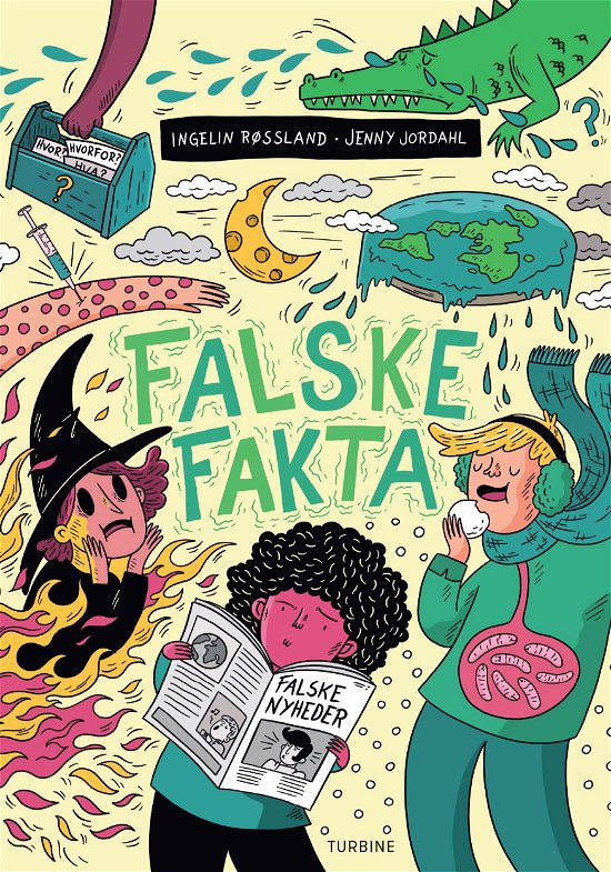 Cover for Ingelin Røssland · Falske fakta (Hardcover Book) [1.º edición] (2020)