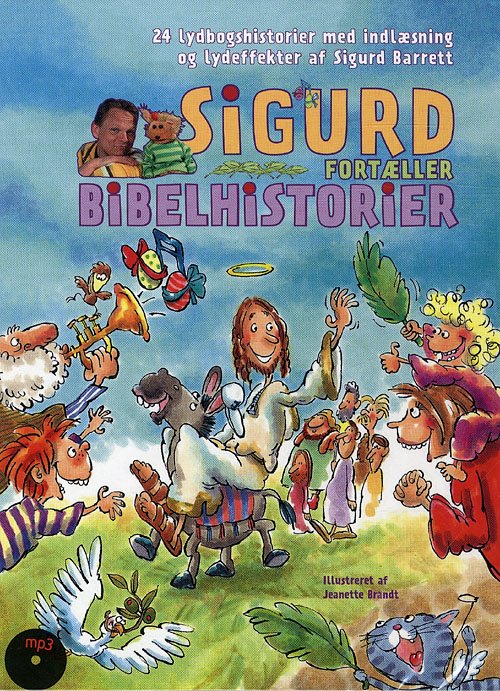 Sigurd fortæller Bibelhistorier - Lydbog MP3 - Sigurd Barrett - Lydbok - Politikens Forlag - 9788756799386 - 20. oktober 2010