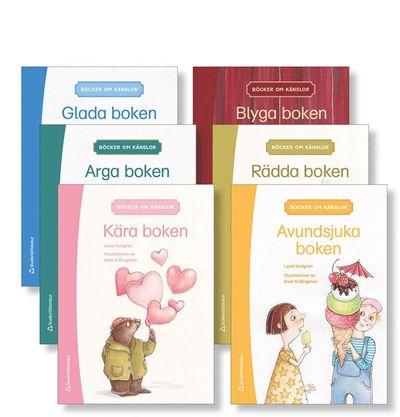 Cover for Lena Hultgren · Böcker om känslor bokpaket (Book) [Ned edition] (2024)