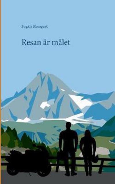 Cover for Blomquist · Resan är målet (Bok) (2017)