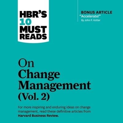 Cover for Harvard Business Review · Hbr's 10 Must Reads on Change Management, Vol. 2 (CD) (2021)