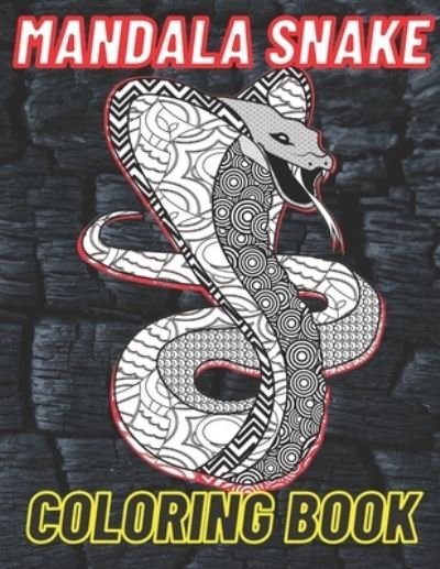 Cover for Eigo Plus · Mandala Snake Coloring Book (Paperback Book) (2020)