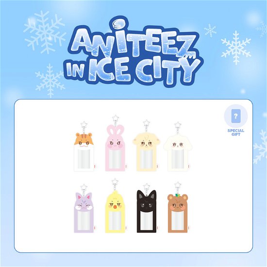 Cover for ATEEZ · Aniteez In Ice City - Photocard Holder Keyring (Nøkkelring) [With Photocard edition] [JJONGrami] (2024)
