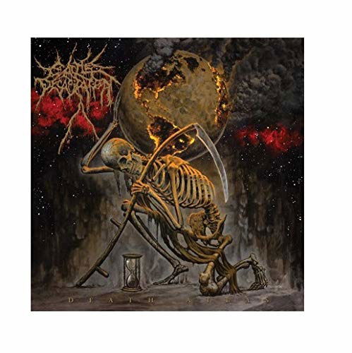 Death Atlas (Metallic Gold With Black Splatter Vinyl) - Cattle Decapitation - Musik - METAL BLADE RECORDS - 0039841568387 - 29 november 2019