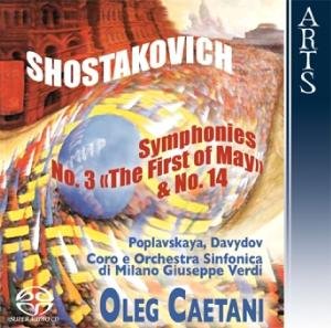 Cover for Caetani / Orch. Sinf. Di Milani · Symphony No.  3 »The First of May« / Symphony No.  14 Arts Music Klassisk (SACD) (2006)