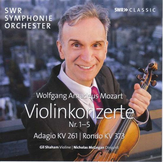 Cover for Shaham / Swr Orch / Mcgegan · Wolfgang Amadeus Mozart: Violin Concertos (CD) (2022)