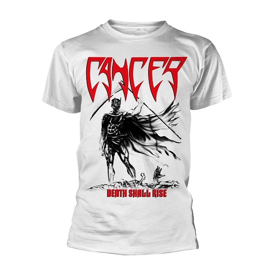 Cover for Cancer · Death Shall Rise (White) (T-shirt) [size M] [White edition] (2019)