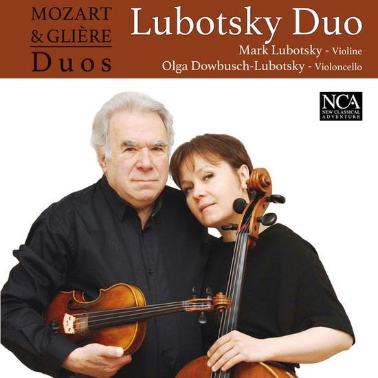 Cover for Lubotsky Duo · Mozart &amp; Glière Duos (CD) (2015)