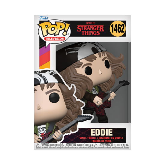 Stranger Things - Hunter Eddie W/guitar?? - Funko Pop! Television: - Produtos - Funko - 0889698721387 - 14 de dezembro de 2023