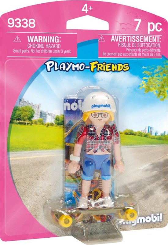 Cover for Playmobil · Playmobil - Longboard Skater / Skateuse (Spielzeug) (2019)