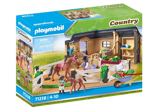Cover for Playmobil · Playmobil - Playmobil Country 71238 Manege (Leksaker)