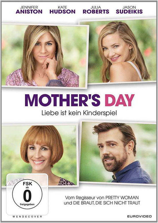 Mothers Day - Jennifer Aniston / Kate Hudson - Elokuva - Eurovideo Medien GmbH - 4009750225387 - torstai 12. tammikuuta 2017