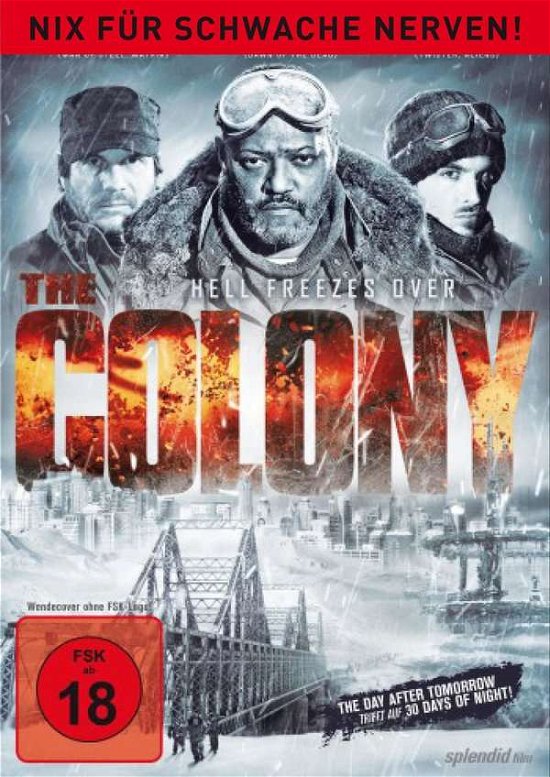 Cover for Paxton,bill / Fishburne,laurence / Zegers,kevin/+ · The Colony-hell Freeze Over (DVD) (2019)