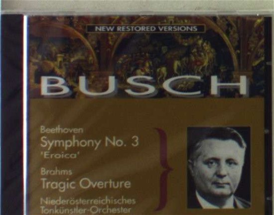 Cover for Beethoven / Busch · Sym 3-niederosterr (CD) (2012)