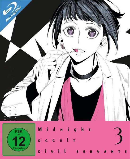 Cover for Midnight Occult Civil Servants - Volume 3 (ep.9-12) (blu-ray) (Blu-ray) (2020)