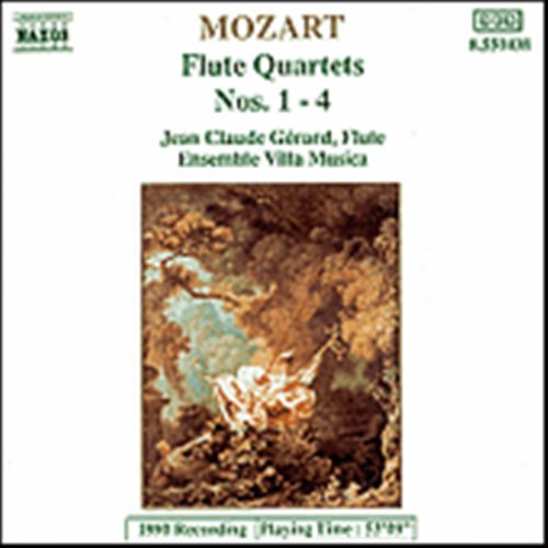 Cover for Wolfgang Amadeus Mozart · Flute Quartets (complete) (CD) (1993)