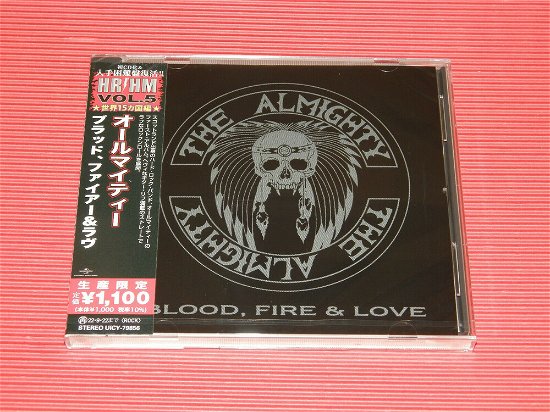 Cover for Almighty · Blood Fire &amp; Love (CD) [Japan Import edition] (2022)