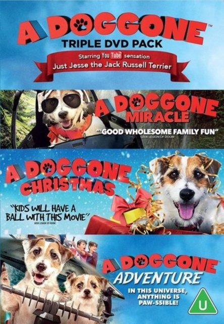 A Doggone Triple (A Doggone Christmas. A Doggone Adventure. A Doggone Miracle) - Fox - Film - HIGH FLIERS - 5022153107387 - 16. november 2020