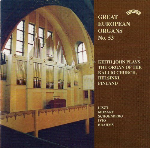 Cover for Keith John · Great European Organs No. 53: The Kallio Church. Helsinki (CD) (2018)