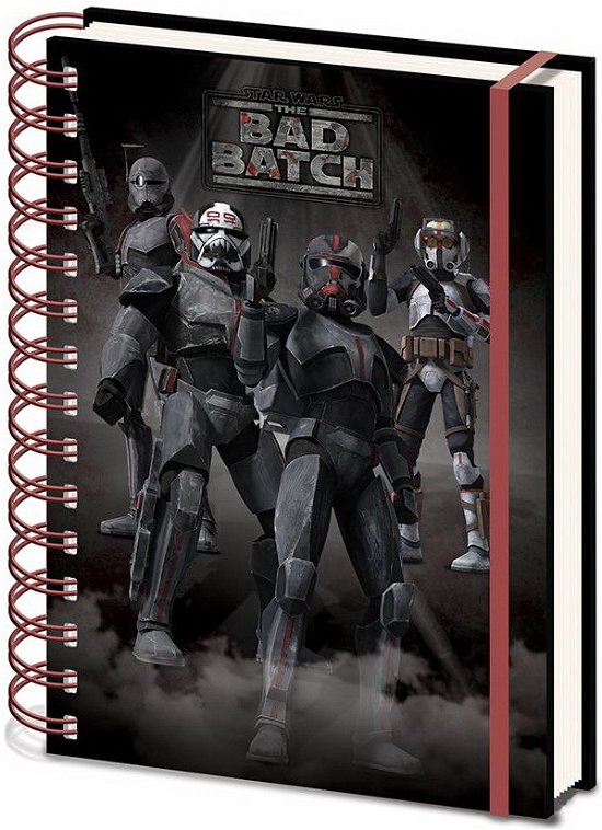 Cover for Star Wars: Pyramid · Bad Batch -A5 Wiro Notebook- (Quaderno) (MERCH)