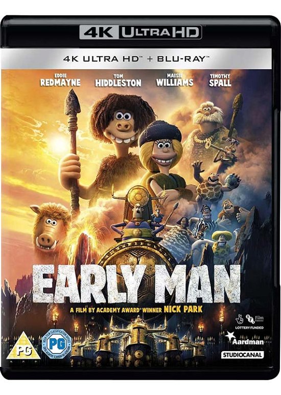 Early Man - Early Man Uhd BD - Films - Studio Canal (Optimum) - 5055201840387 - 28 mei 2018