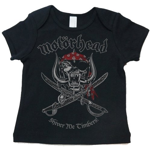 Cover for Motörhead · Motorhead Kid's Tee: Shiver Me Timbers (12/18 Months) (CLOTHES) [Black - Kids edition]