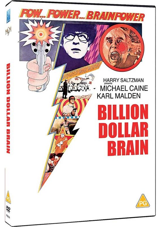 Cover for Billion Dollar Brain (DVD) (2022)