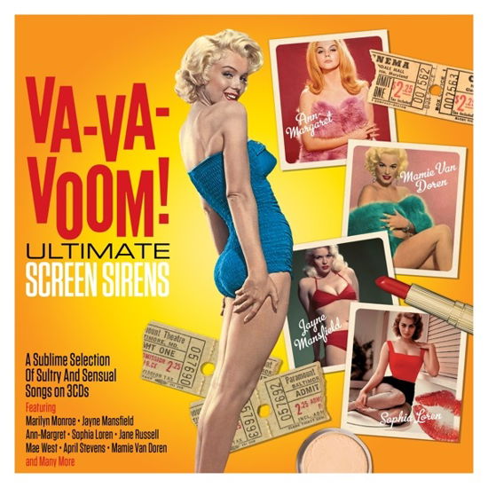 Cover for Va-Va-Voom Ultimate Screen Sirens (CD) (2021)