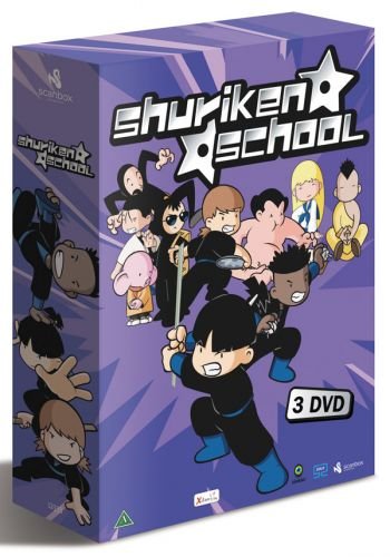Cover for Shuriken School 1-3 - 3-dvd Box (DVD) (2009)