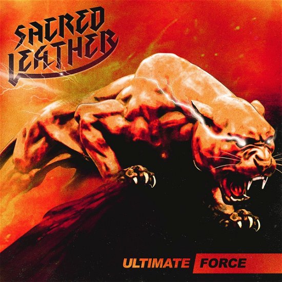 Cover for Sacred Leather  · Ultimate Force - Coloured Edition (VINYL)