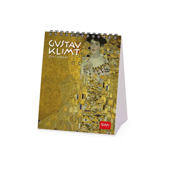 Cover for Legami · Desk Calendars - 2024 Desk Calendar - Gustav Klimt - 12x14.5 - Art (Paperback Book) (2023)