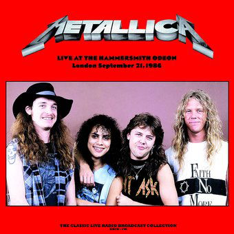 Cover for Metallica · Live At The Hammersmith Odeon London 21th September 1986 (Red Vinyl) (LP) [Coloured edition] (2022)