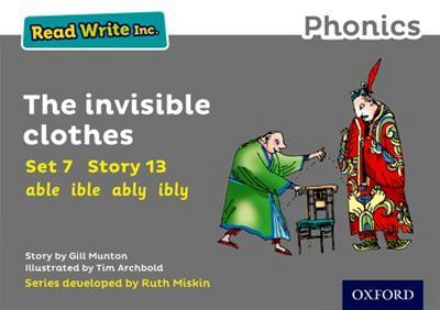 Cover for Gill Munton · Read Write Inc. Phonics: The Invisible Clothes (Grey Set 7 Storybook 13) - Read Write Inc. Phonics (Paperback Book) (2016)