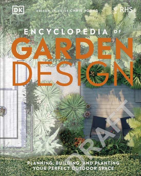 Cover for Dk · RHS Encyclopedia of Garden Design: Be Inspired to Plan, Build, and Plant Your Perfect Outdoor Space (Hardcover bog) (2023)