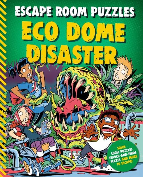 Cover for Editors of Kingfisher · Escape Room Puzzles: Eco Dome Disaster - Escape Room (Paperback Book) (2022)