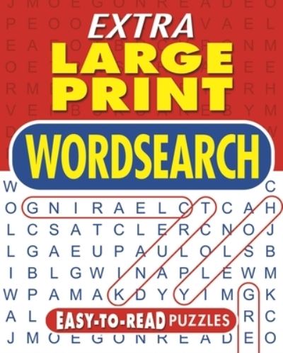 Cover for Eric Saunders · Extra Large Print Wordsearch (N/A) (2022)