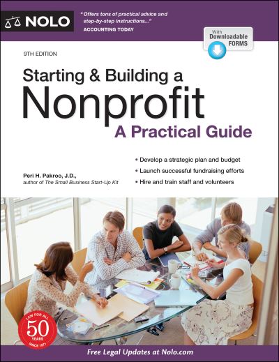 Starting and Building a Nonprofit - Peri Pakroo - Books - NOLO - 9781413328387 - February 23, 2021