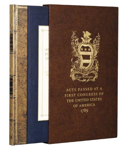 Cover for George Washington · Acts of Congress 1789: Includes the Constitution and the Bill of Rights (Hardcover Book) [Pck Slp Ha edition] (2013)