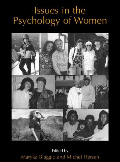 Cover for Maryka Biaggio · Issues in the Psychology of Women (Pocketbok) [Softcover reprint of the original 1st ed. 2000 edition] (2013)