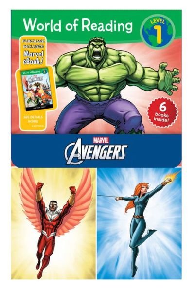 Cover for Dbg · World of Reading Avengers Boxed Set: Level 1 - World of Reading (Book) (2015)
