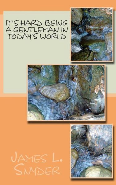 It's Hard Being a Gentleman in Today's World - James L Snyder - Livros - Createspace - 9781503179387 - 27 de novembro de 2014