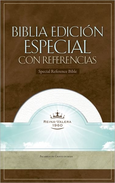 Cover for Bible · RVR 1960 Biblia con Referencias, blanco piel fabricada con indice (Läderbok) (1995)
