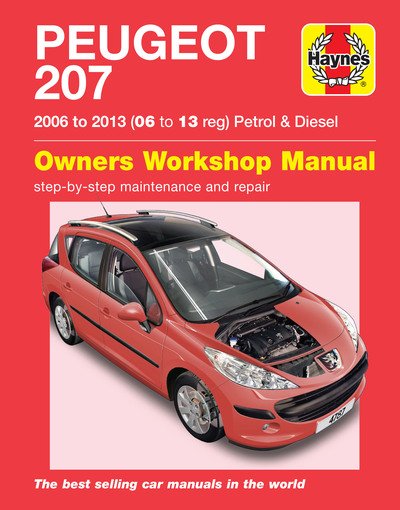 Cover for Haynes Publishing · Peugeot 207 ('06 to '13) 06 to 09 (Paperback Book) (2019)