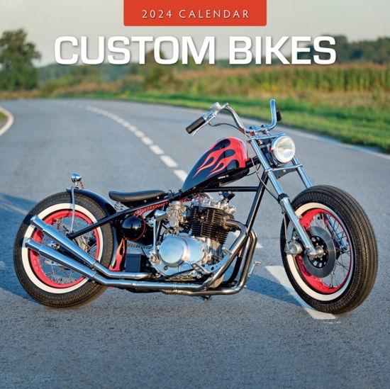 Cover for Red Robin Publishing Ltd. · Custom Bikes 2024 Square Wall Calendar (Paperback Book) (2023)