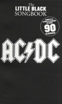 Cover for AC/DC · The Little Black Songbook: Ac/Dc (Book) (2008)