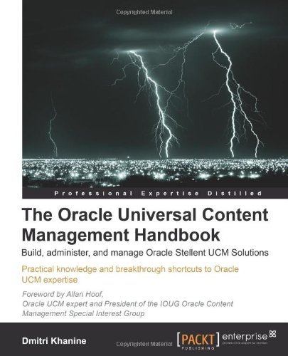 Cover for Dmitri Khanine · The Oracle Universal Content Management Handbook (Paperback Book) (2010)