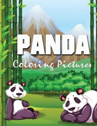 Cover for Blue Digital Media Group · Panda Coloring Pictures: For Boys and Girls (Paperback Bog) (2020)